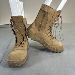 Rocky S2V Steel Toe Boots Mens 11M Tactical Military Coyote Brown Leather RKC126